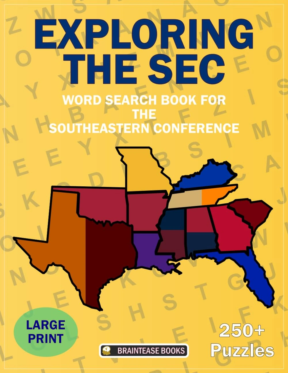 Cover of Exploring the SEC: A Word Search Journey through the Southeastern Conference